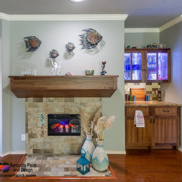 Custom built Electric Fireplace