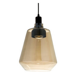 Golden Glass Table Lamp - Pendant Lighting