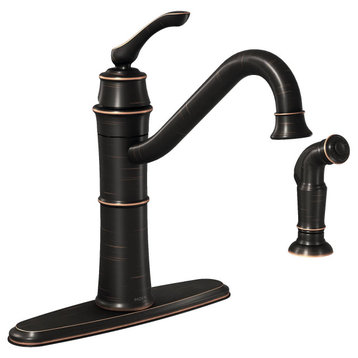 Moen 87999 Wetherly High-Arc Kitchen Faucet - Mediterranean Bronze