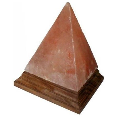 Himalayan Salt Lamp Pyramid Shape 6"