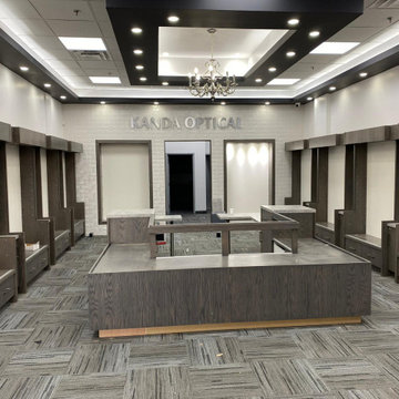 Design, Manufacturing and installation of Optical shop