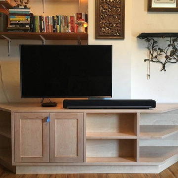 Maple Wall Shelf Unit