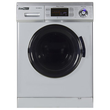 Conserv Pro Compact 110V Vented/Ventless 13 lbs Combo Washer Sensor Dry 1200 RPM, Silver