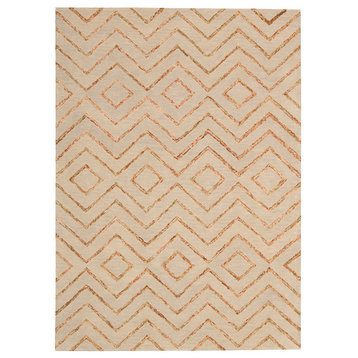 Barclay Butera Lifestyle Intermix Int04 Geometric Rug, Sand, 3'6"x5'6"