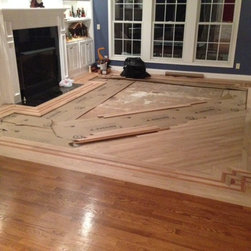 Hardwood Floors with Border - Hardwood Flooring