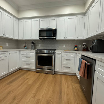 AFTER----Kitchen remodeling on a second floor condo in Bentwood