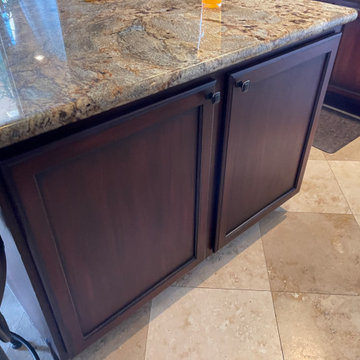 Stain and Paint Kitchen Reface