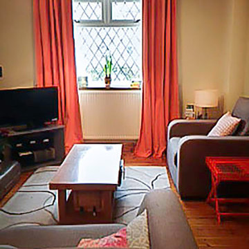 Coral Living Room