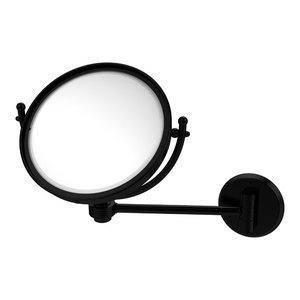 15-Inch H Allied Brass DM-2//5X-BKM 8-Inch Mirrow with 4x Magnification Matte Black