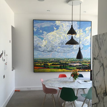 Small Eating Area off the Kitchen and Family Room