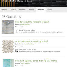Houzz Discussions