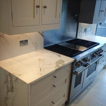 Dekton Painted Shaker Kitchen