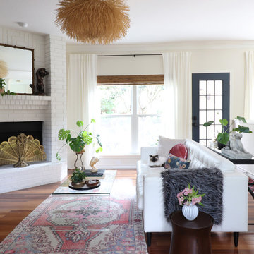 My Houzz: Moody Wall Treatments and Eclectic Style in Austin