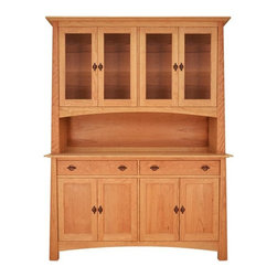 Cherry Moon Large China Cabinet & Sideboard 63" - China Cabinets And Hutches