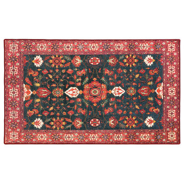 My Magic Carpet Ramage Indigo Rug, 3'x5'