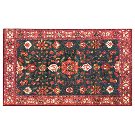 My Magic Carpet Ramage Indigo Rug, 3'x5'