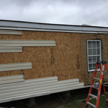 Mobile Home Exterior Refurbishment