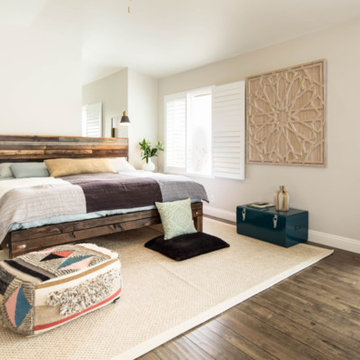 Cozy Rustic Master Suite