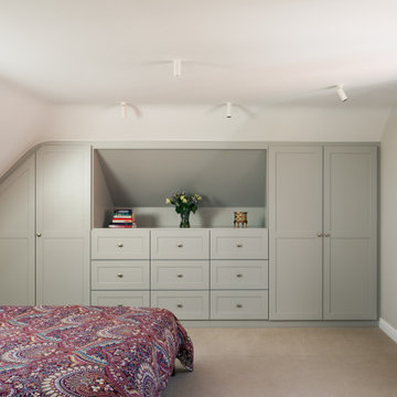 Seymour Road Loft Conversion – Bedroom with Built-in Storage