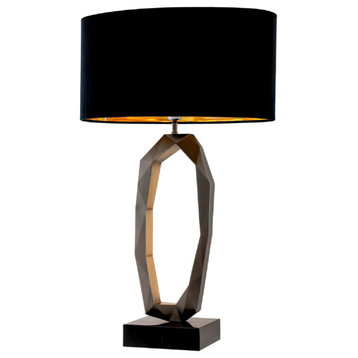 Modern Sculptural Table Lamp, Eichholtz Santos