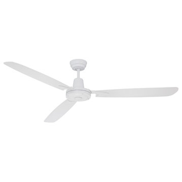 58" Velocity Ceiling Fan in White (VE58W3)