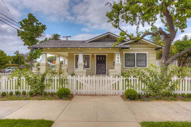 Inspiration for a timeless exterior home remodel in Orange County