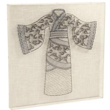 Wall Art Kimono String Fashion Japanese Linen Acrylic