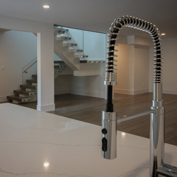 Project #80 | Mono-Beam Staircase with Glass Panels
