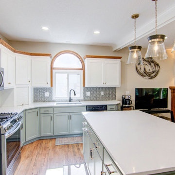 Contemporary Farmhouse Remodel Shawnee, KS