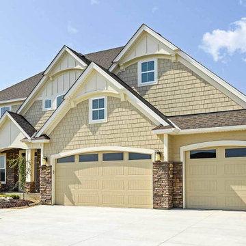 James Hardie Lap and Shakes & Shingles in Navajo Beige