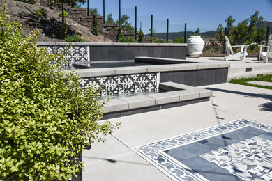 This is an example of a contemporary landscaping in San Diego.