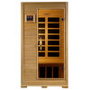 Golden Designs "Studio Series" 1-2-person Low EMF  Far Infrared Sauna