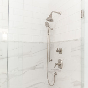 Timeless Marble Master Bathroom