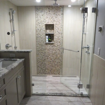Rustic Log Cabin Master Bath Remodel