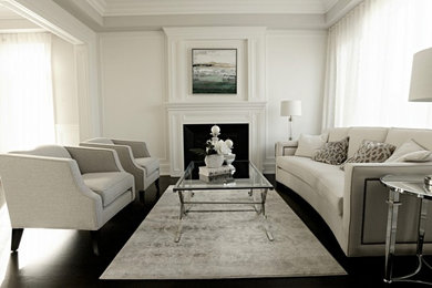 Example of a living room design in Toronto