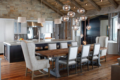 Kitchen - transitional kitchen idea in Denver