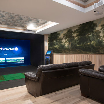 Home Golf Simulator & Cinema Center