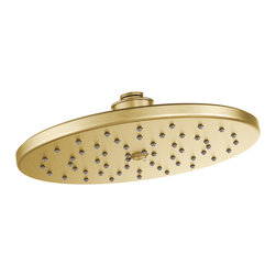 Moen Brushed Gold One-Function 10" Diameter Spray Head Rainshower - Showerhead Parts