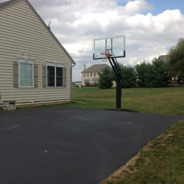 Michelle P's Pro Dunk Platinum Basketball System on a 24x33 in Lititz, PA