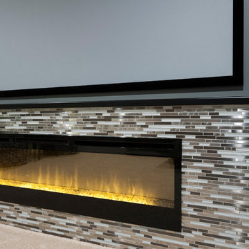 Entertainment Center Fireplace