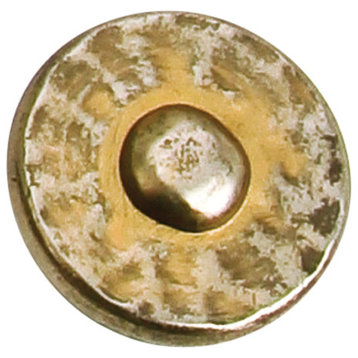 1 3/8" Nevada Knob - Antique Pewter w Stone Wash
