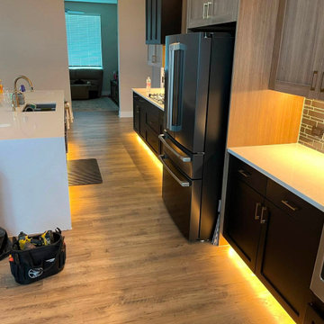 Kitchen Remodel With Custom Lighting