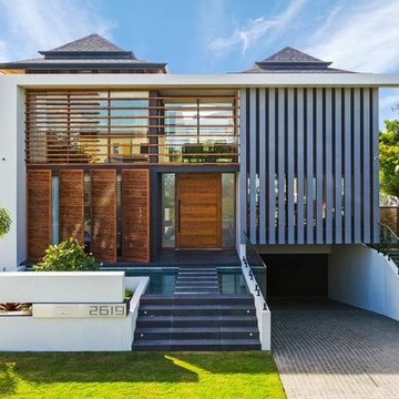 Water House by Chris Clout Design. Constructed by David Radic Prestige Homes