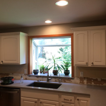 Low profile under cabinet dimmable LED lighting