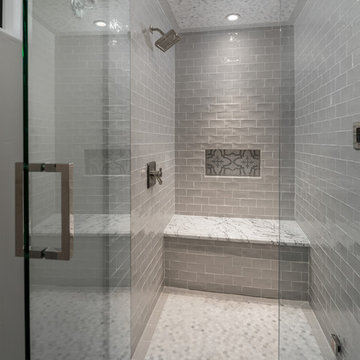 Grey Shower Design
