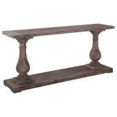 Stratford Rustic Crossbar Entryway Bench