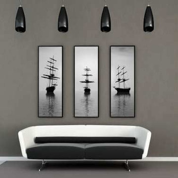 50 ideas to creating art wall panels and scenery in different style