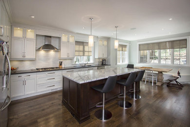 Kitchen - contemporary kitchen idea in Toronto