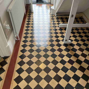 Victorian Tiled Hallway Extended and Renovated in Barton-under-Needwood