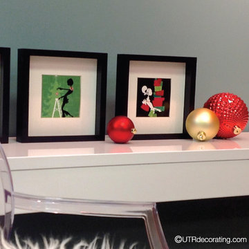 Easy Holiday Decorating - Framed Cards